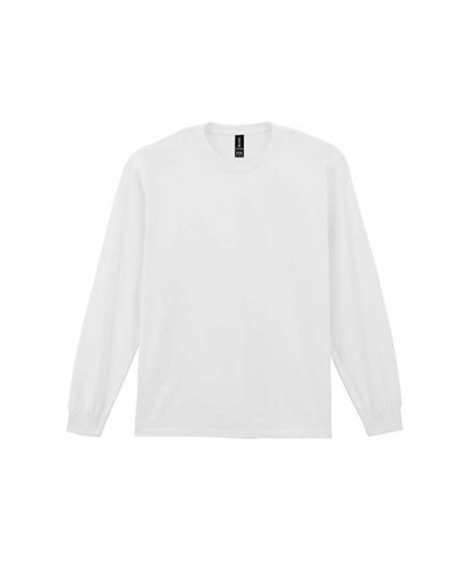 Gildan Ultra Cotton Long Sleeve T-Shirt White Gildan Ultra Cotton Long Sleeve T-Shirt White