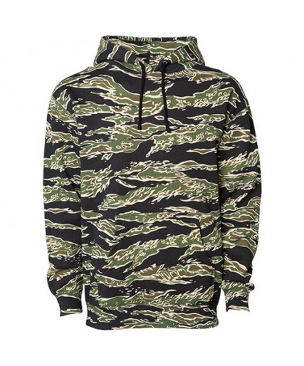 Men´s Heavyweight Hooded Pullover Tiger Camo Men´s Heavyweight Hooded Pullover Tiger Camo