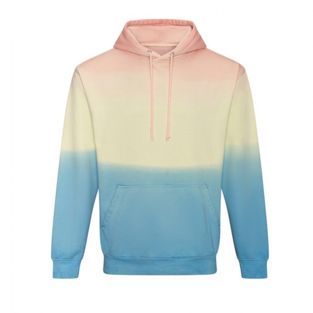 Tie Dye Hoodie Pastel Sunset Dip