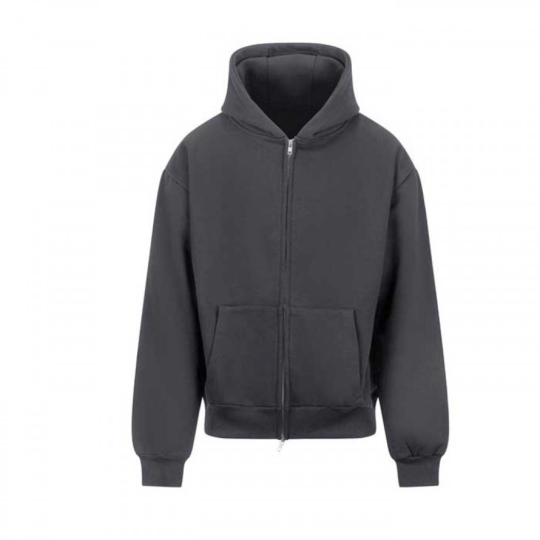 Super Heavy Signature Heavyweight Hoodie Solid Charcoal
