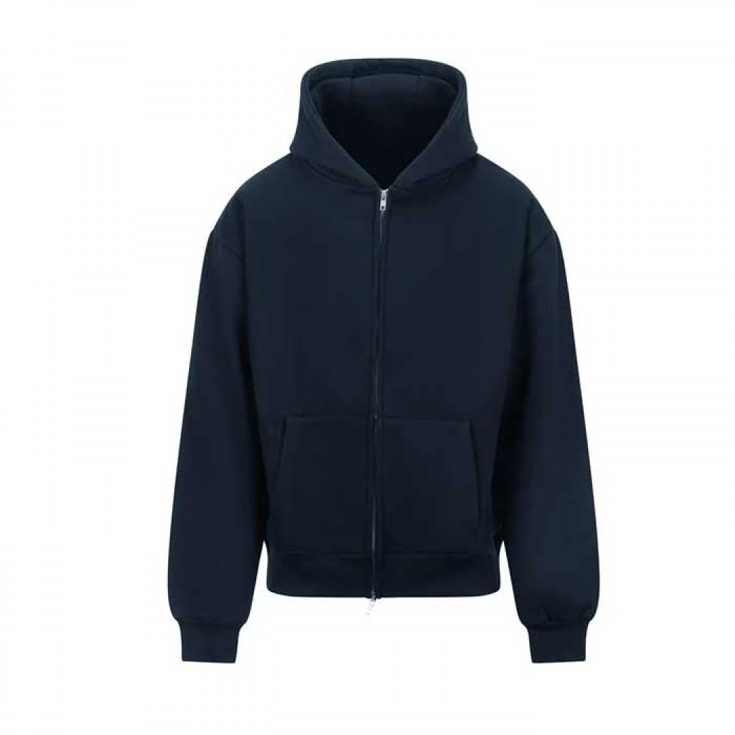 Super Heavy Signature Heavyweight Hoodie New French Navy