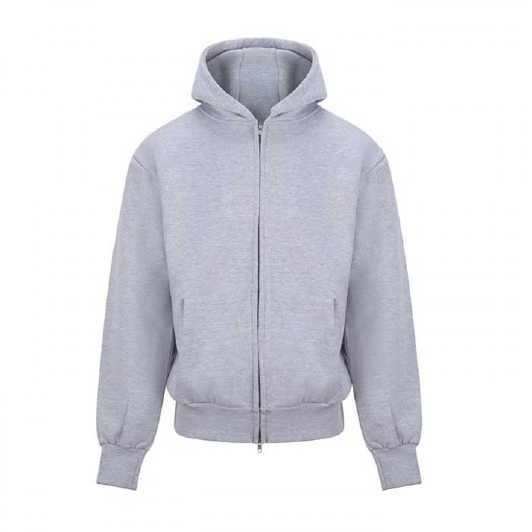 Super Heavy Signature Heavyweight Hoodie Heather Grey