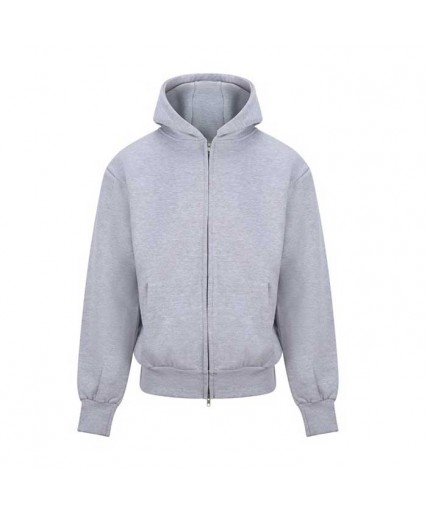 Super Heavy Signature Heavyweight Hoodie Heather Grey