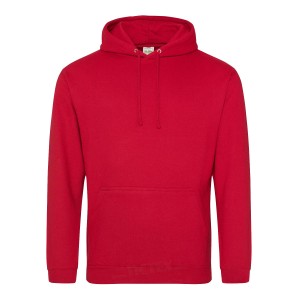 College Hood Fire Red
