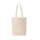 Recycled Premium Canvas “Flat Base” Shopper Natural Recycled Premium Canvas “Flat Base” Shopper Natural