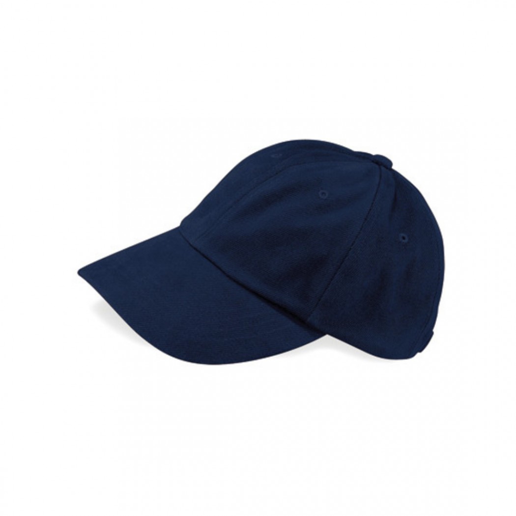 Low Profile Heavy Brushed Cotton Cap Navy