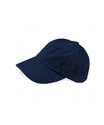 Low Profile Heavy Brushed Cotton Cap Navy