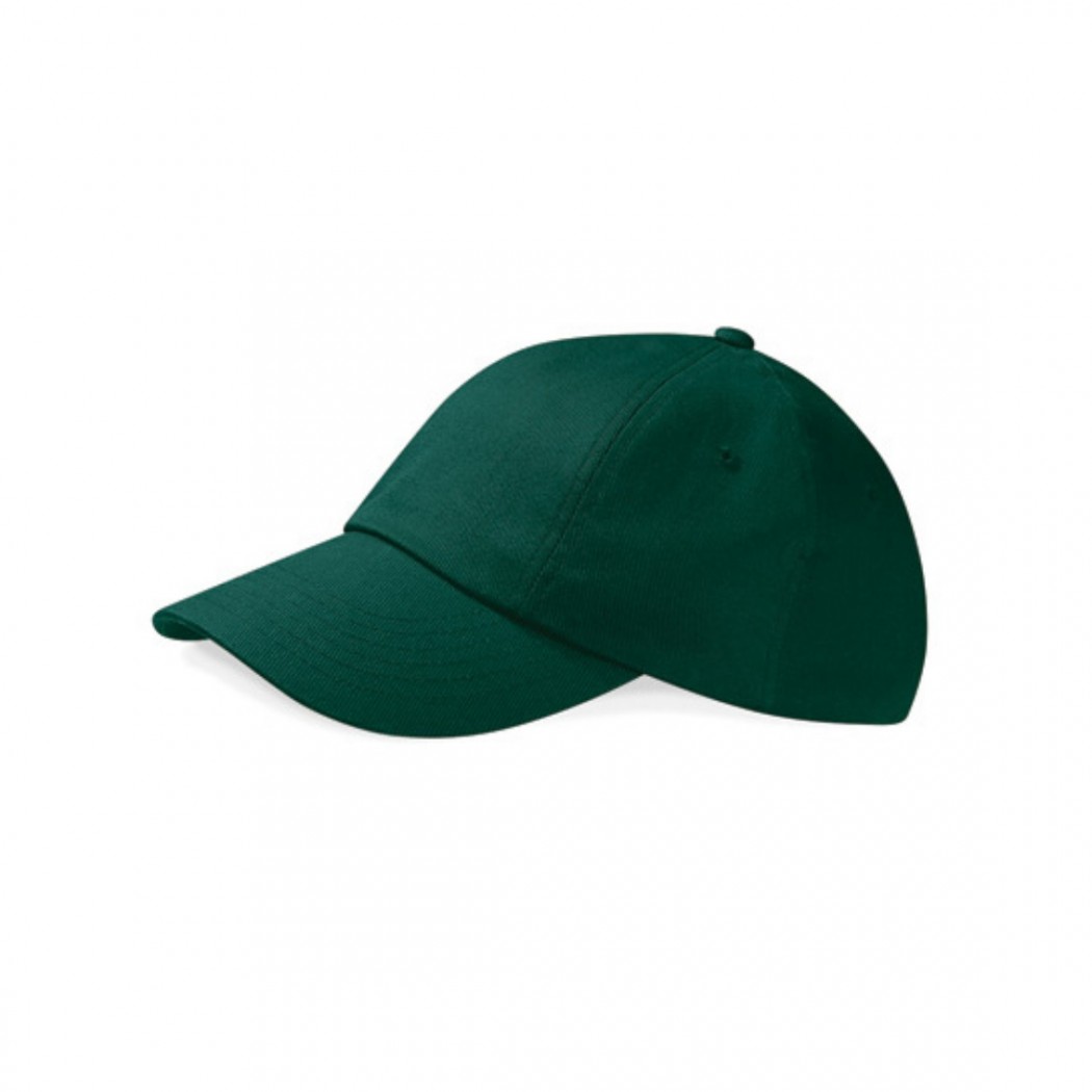 Low Profile Heavy Cotton Drill Cap Bottle Green