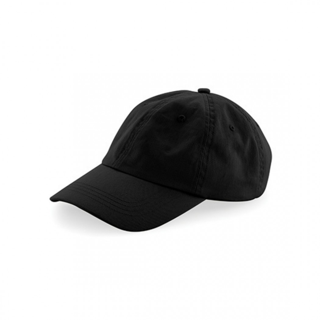 Low Profile 6 Panel Dad Cap Black