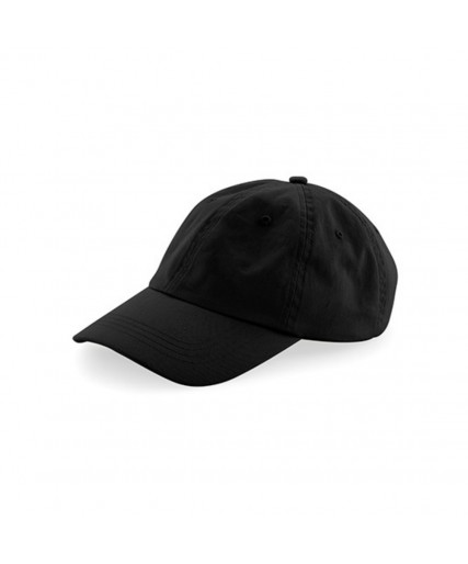 Low Profile 6 Panel Dad Cap Black