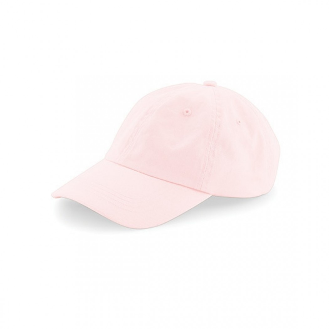 Low Profile 6 Panel Dad Cap Pastel Pink