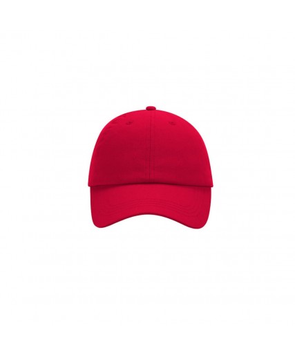 Low Profile 6 Panel Dad Cap Red