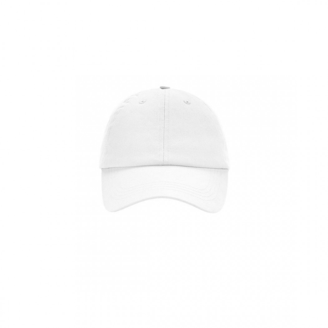 Low Profile 6 Panel Dad Cap White