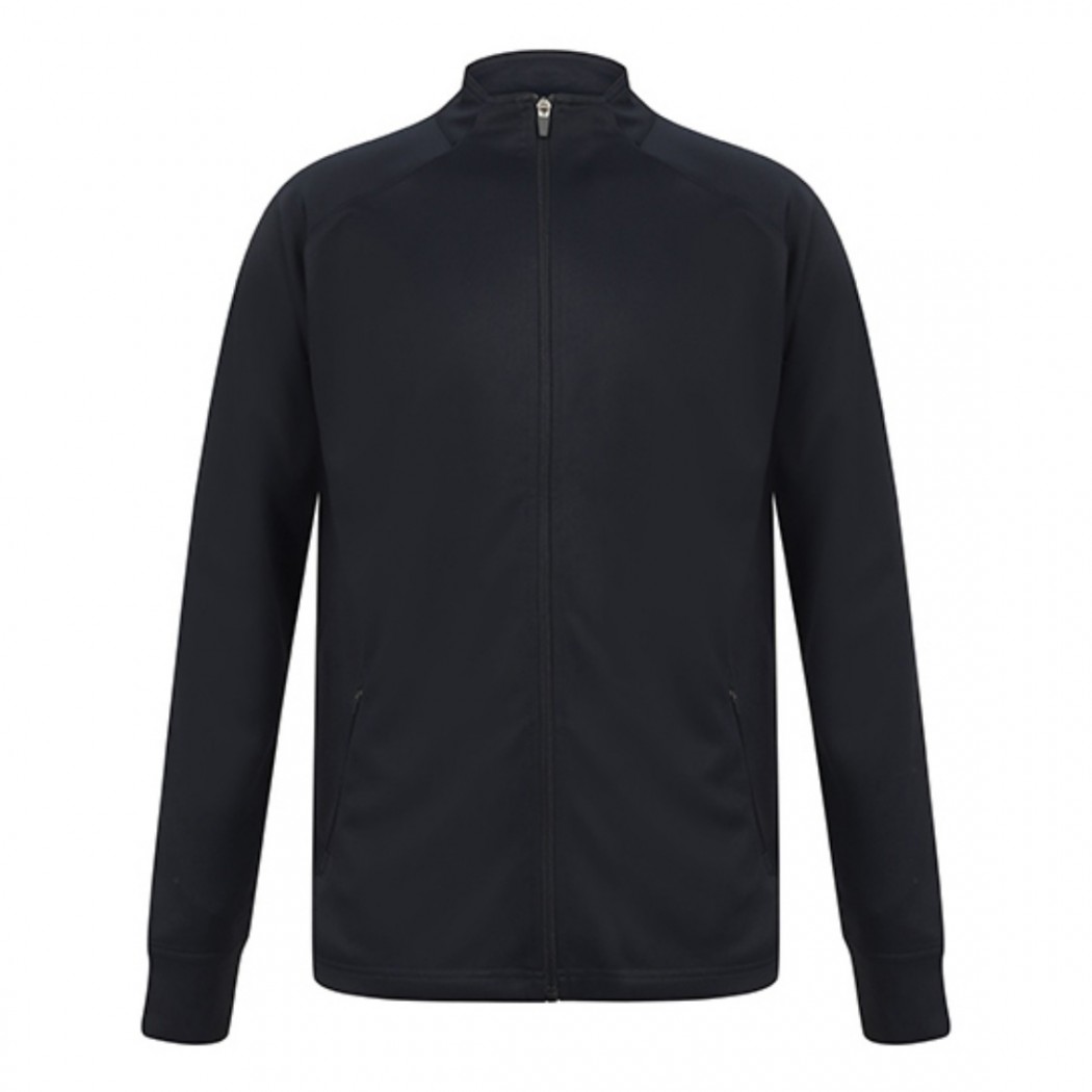 Unisex Knitted Tracksuit Top Navy Unisex Knitted Tracksuit Top Navy