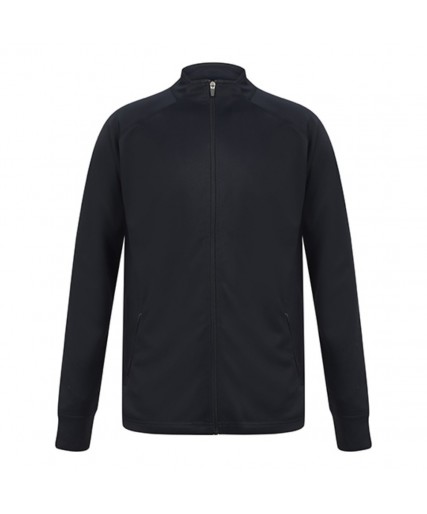 Unisex Knitted Tracksuit Top Navy Unisex Knitted Tracksuit Top Navy