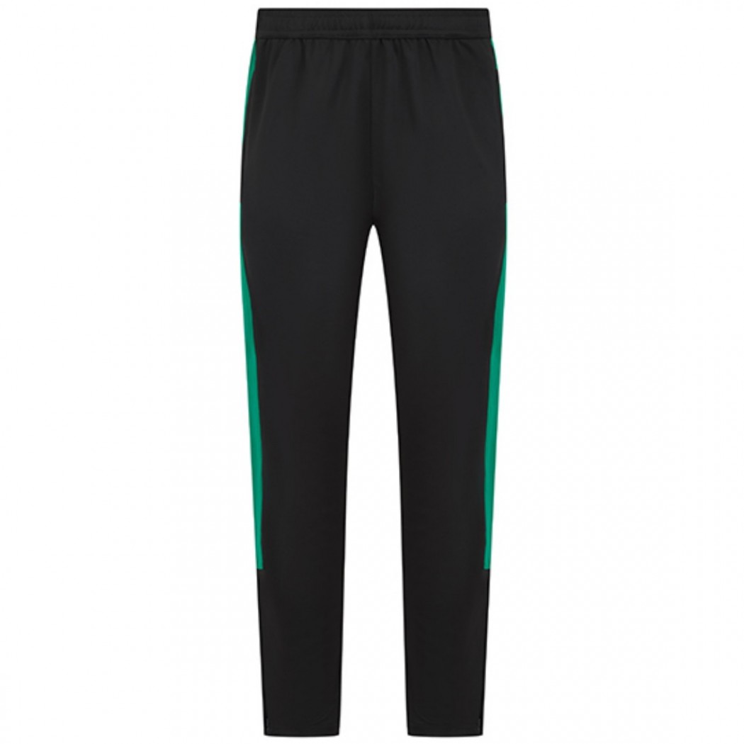 Unisex Knitted Tracksuit Bottom Black/Emerald Unisex Knitted Tracksuit Bottom Black/Emerald