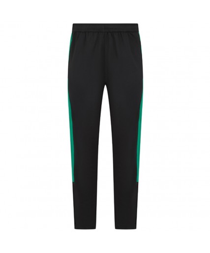 Unisex Knitted Tracksuit Bottom Black/Emerald Unisex Knitted Tracksuit Bottom Black/Emerald