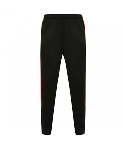 Unisex Knitted Tracksuit Bottom Black/Red Unisex Knitted Tracksuit Bottom Black/Red