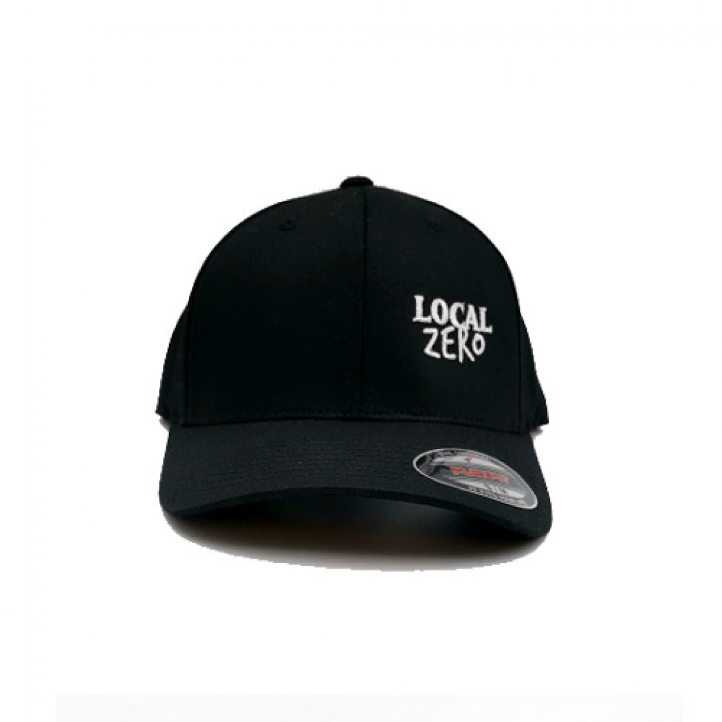 Local Zero Flexfit Cap Black