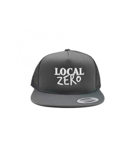 Local Zero Trucker Cap Charcoal Grey