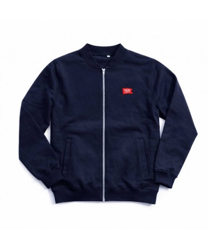 Local Zero Red Flag Slimfit Zip Sweatshirt – Navy (LAST ONE)