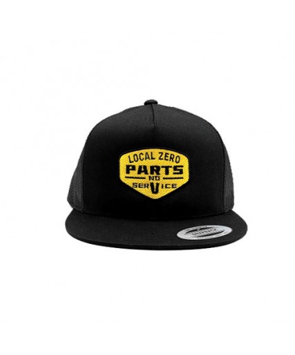 Local Zero Zero Service Trucker Cap Black