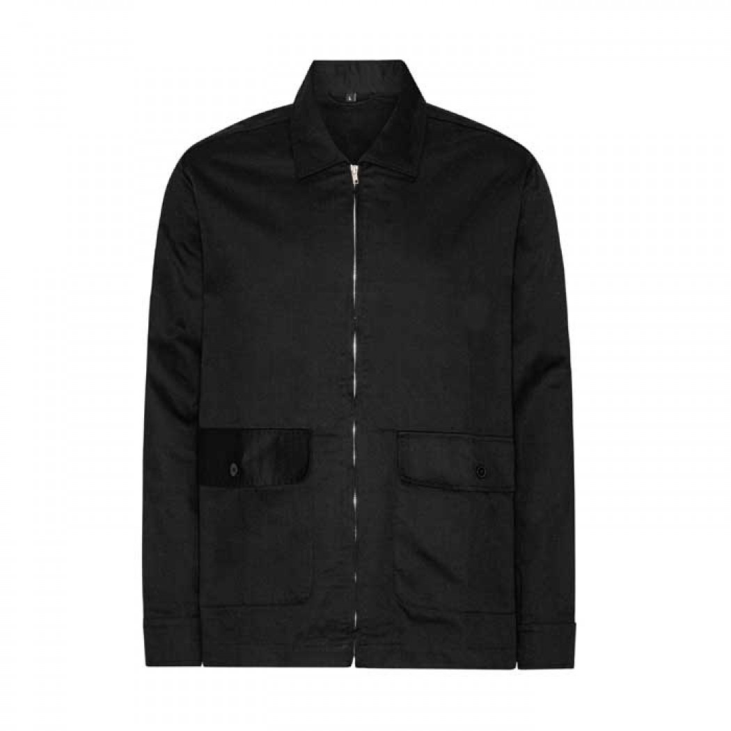 Neutral Twill Jacket – Premium Durable Work Jacket - Black