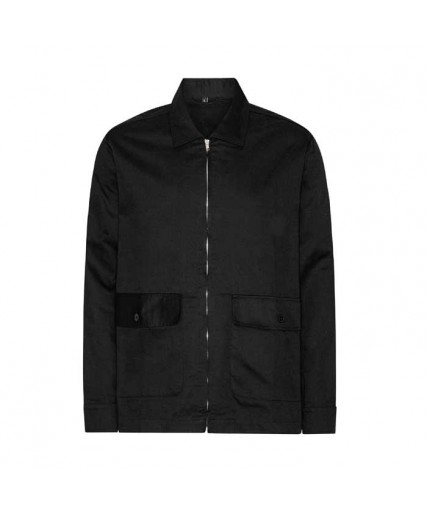 Neutral Twill Jacket – Premium Durable Work Jacket - Black