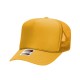 OTTO CAP 5 Panel High Crown Mesh Back Trucker Hat Gold