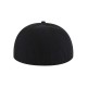 OTTO CAP “OTTO FIT” 6 Panel Pro Style Fitted Cap Black