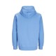 Jack & Jones Blanks Cosy Hoodie Azure Blue