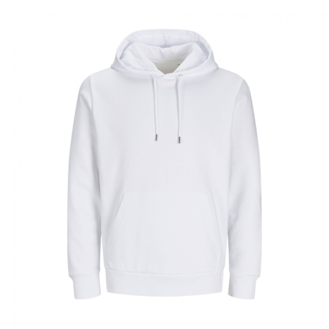 Jack & Jones Blanks Cosy Hoodie White
