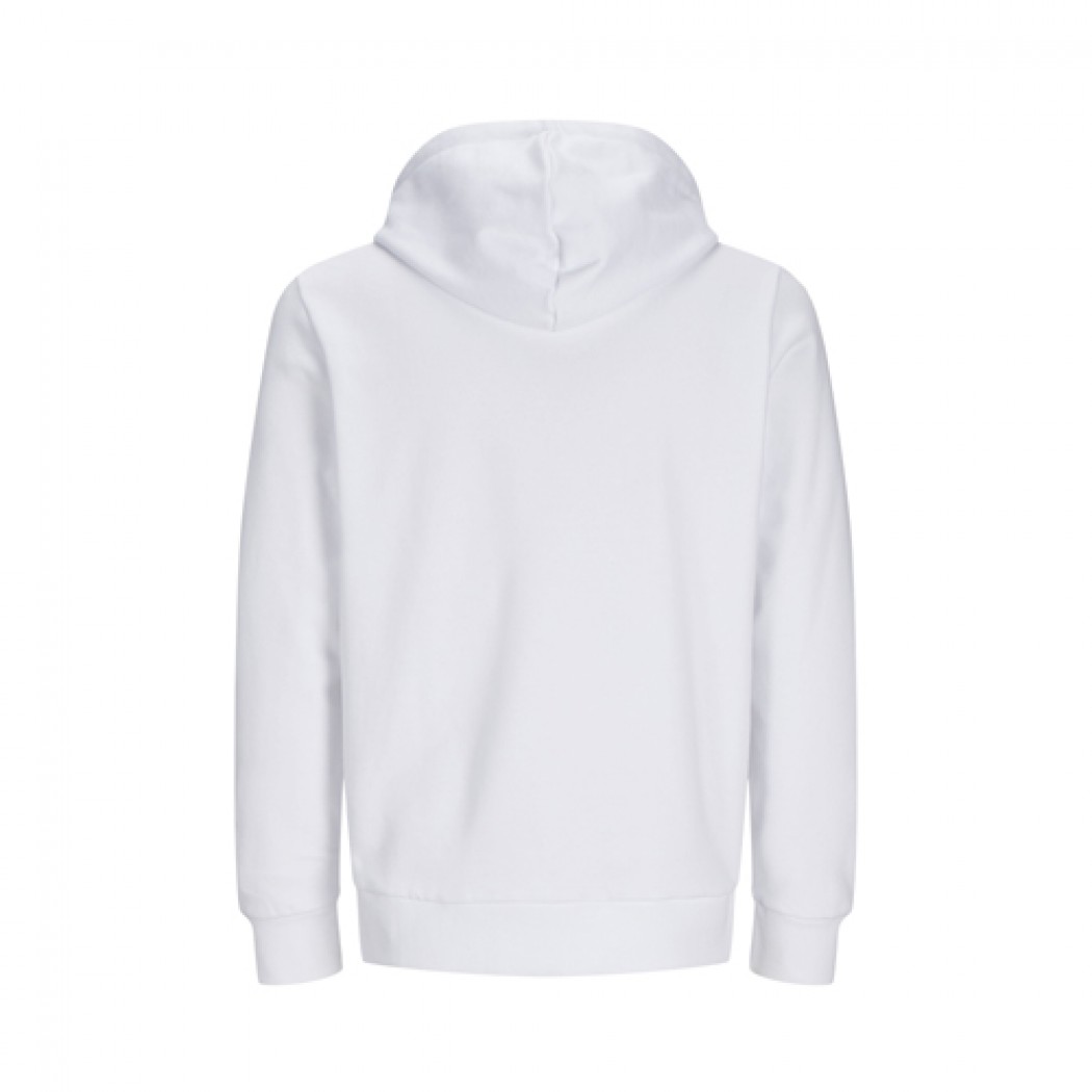 Jack & Jones Blanks Cosy Hoodie White