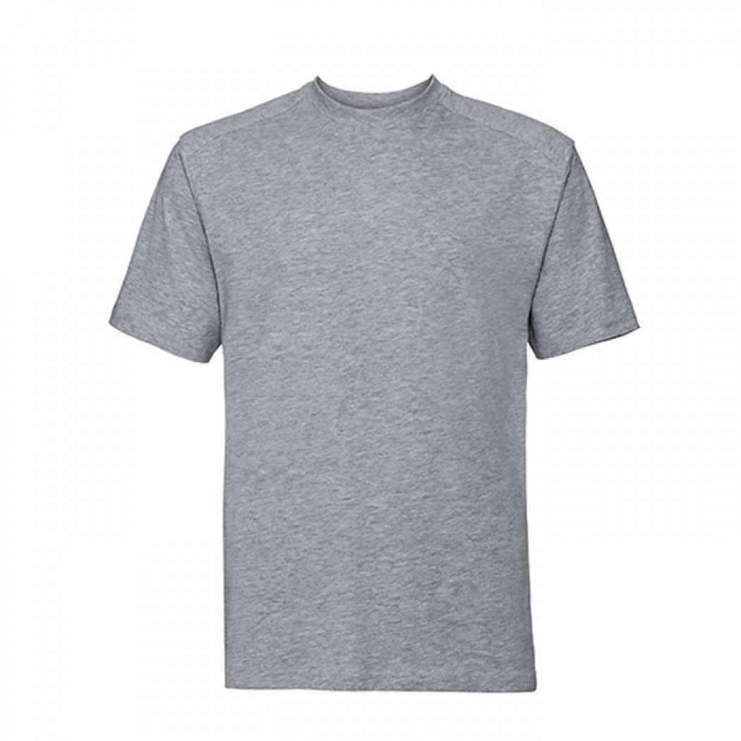 Heavy Duty Workwear Tee – Durable Workwear T-Shirt Heather Grey