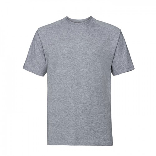 Heavy Duty Workwear Tee – Durable Workwear T-Shirt Heather Grey