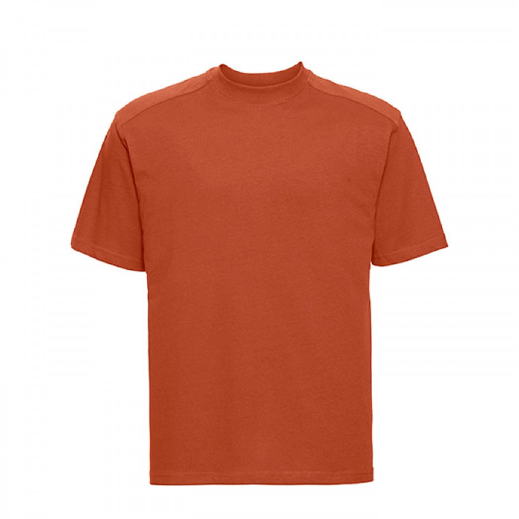 Heavy Duty Workwear Tee – Durable Workwear T-Shirt Orange