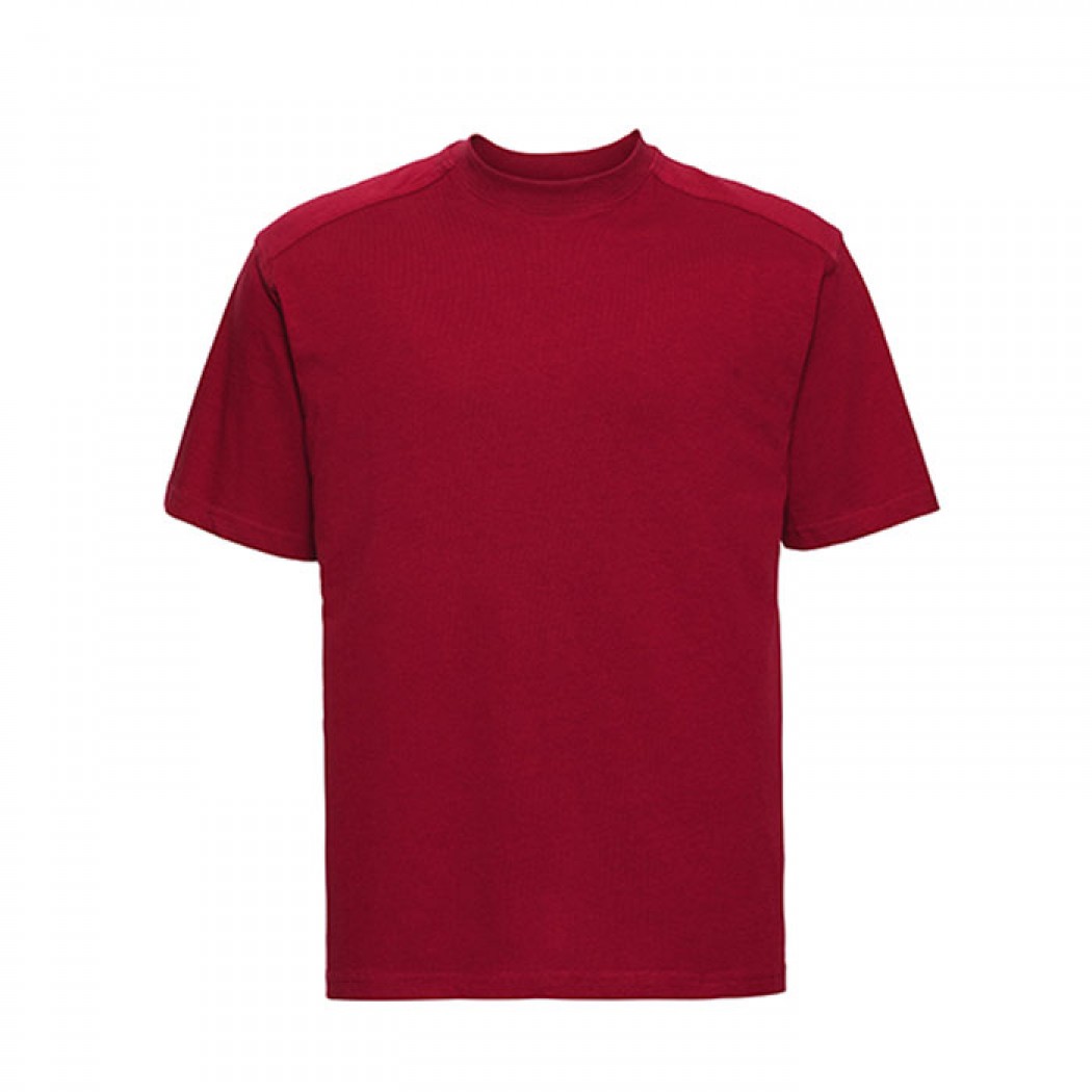 Heavy Duty Workwear Tee – Durable Workwear T-Shirt Classic Red