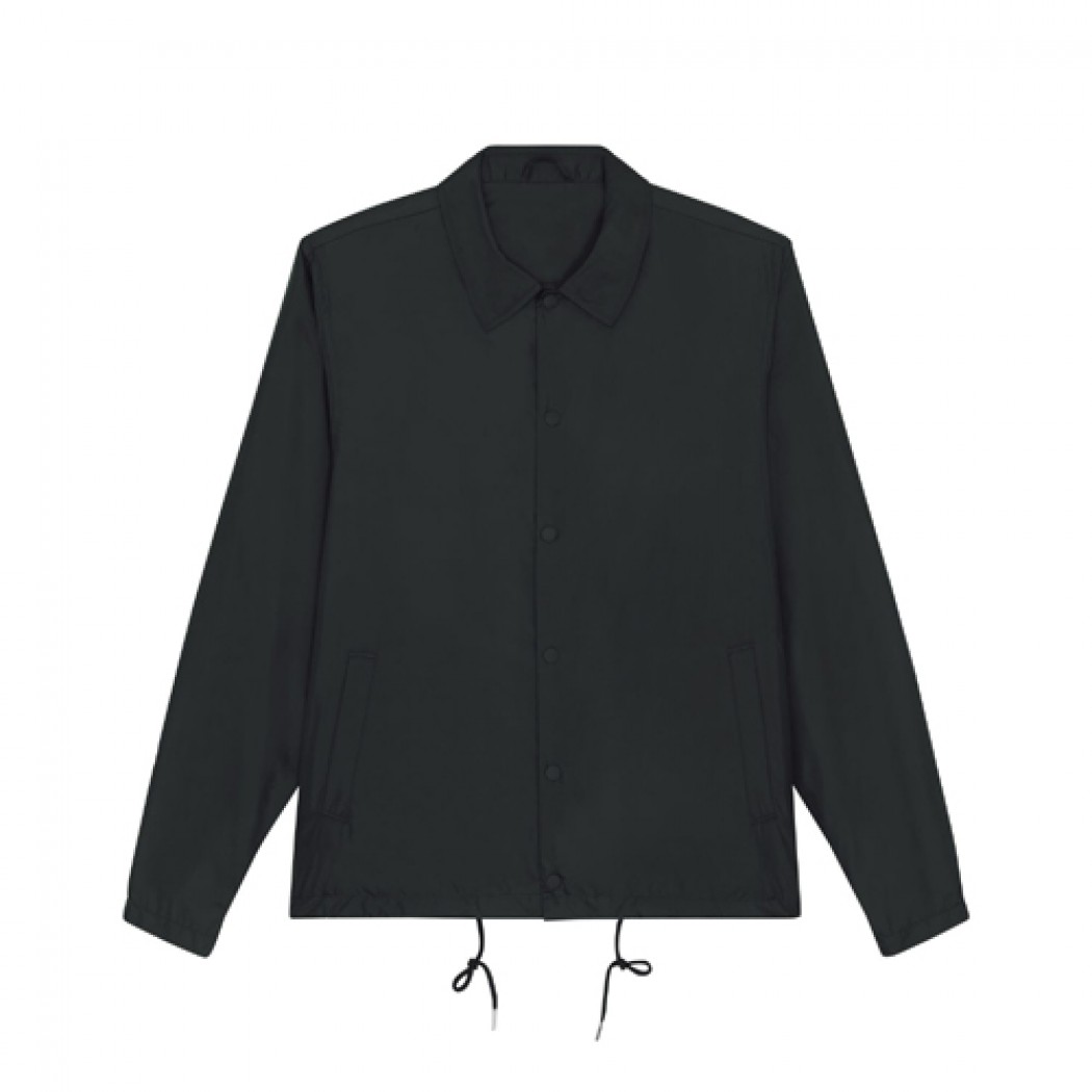 Coacher Unisex Coach Jacket Black