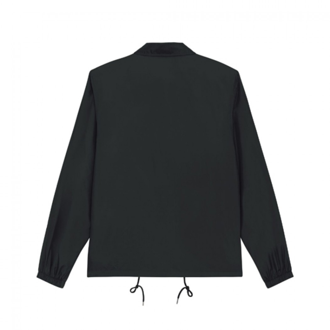 Coacher Unisex Coach Jacket Black