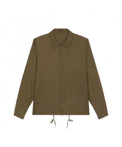 Coacher Unisex Coach Jacket British Khaki Coacher Unisex Coach Jacket British Khaki