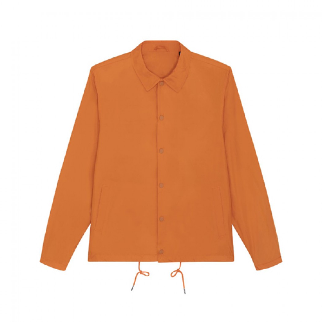Coacher Unisex Coach Jacket Orange