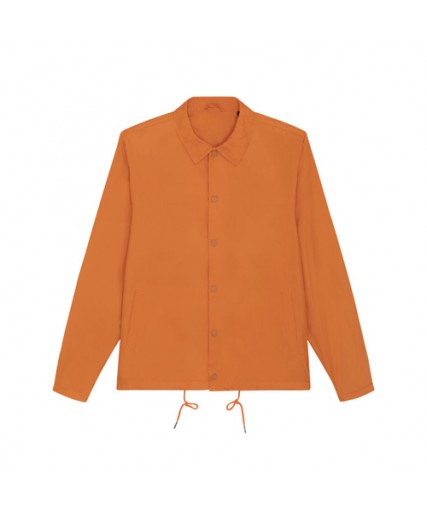 Coacher Unisex Coach Jacket Orange Coacher Unisex Coach Jacket Orange
