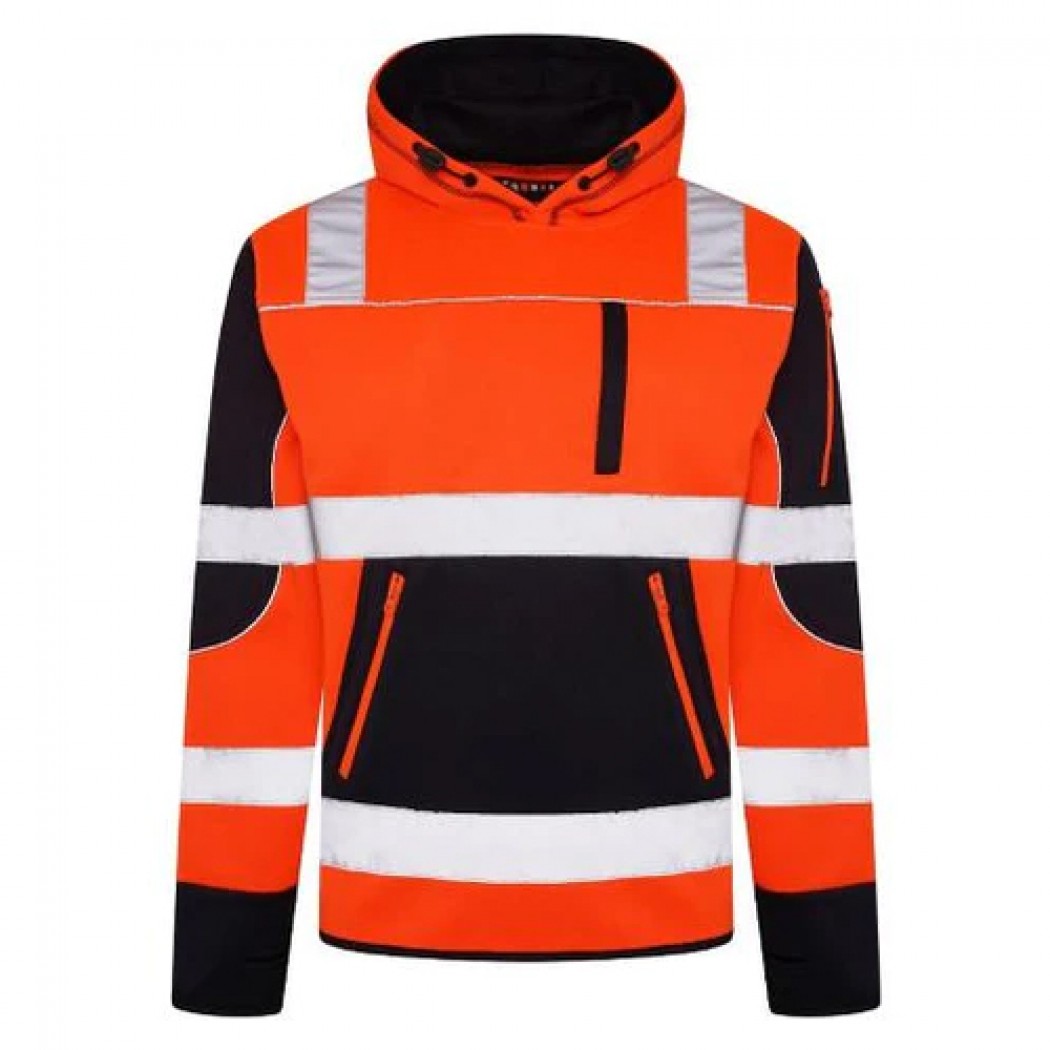 Aviator Hi Vis Hoodie Orange