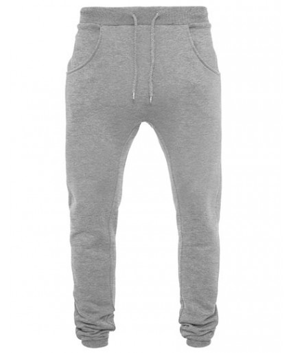 Heavy Deep Crotch Sweatpants Grey