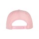 YP Classic 5-Panel Premium Curved Visor Snapback Cap Prism Pink