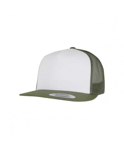 Classic Trucker Cap Olive/White/Loden