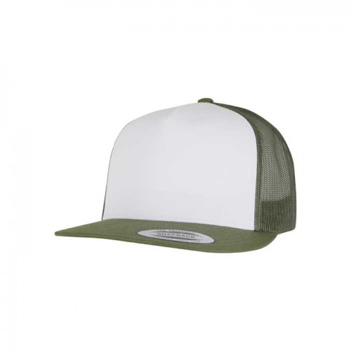Classic Trucker Cap Olive/White/Loden