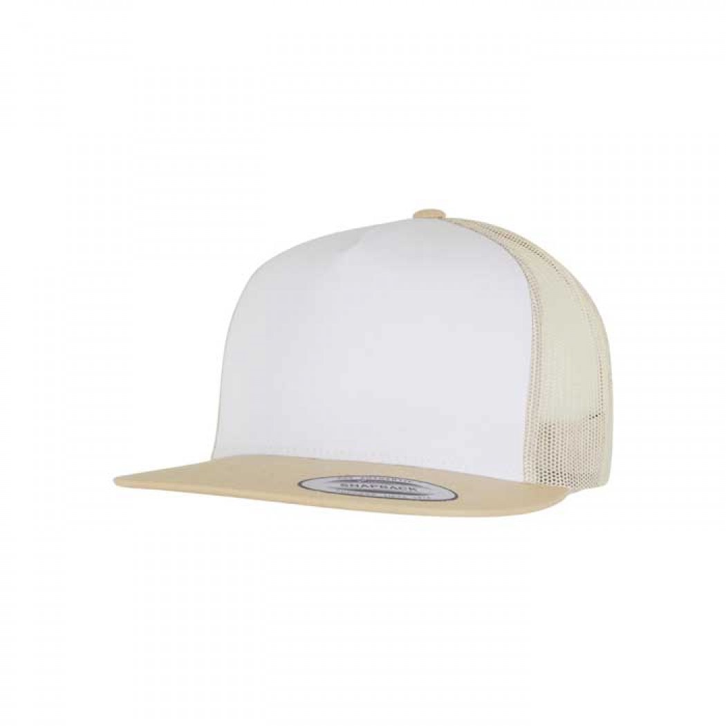 Classic Trucker Cap Gold/White/Beige
