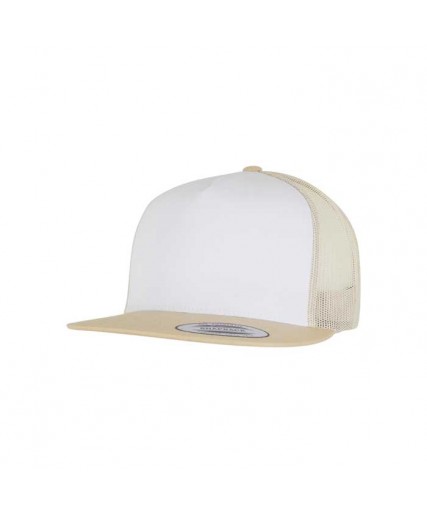 Classic Trucker Cap Gold/White/Beige