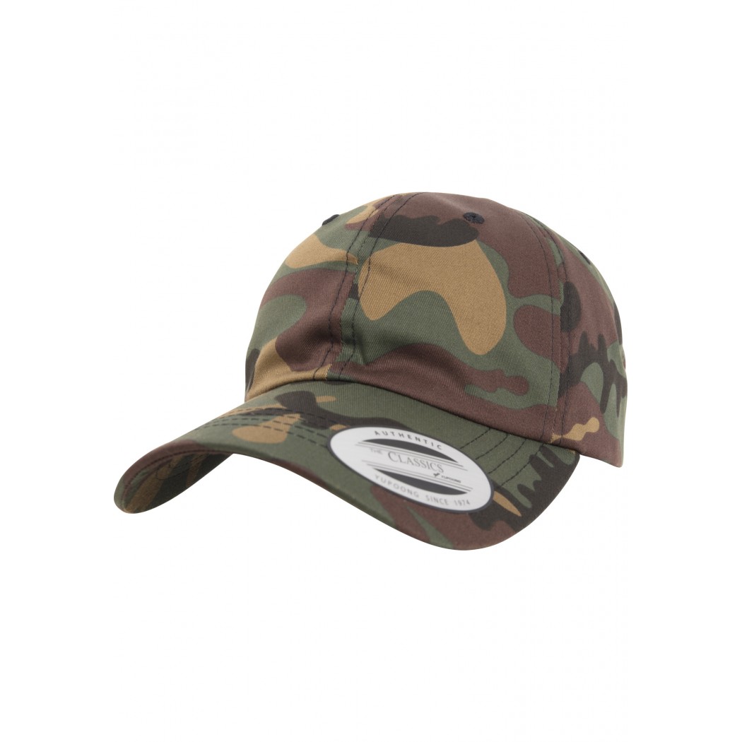 Low Profile DAD Cap Green Camo